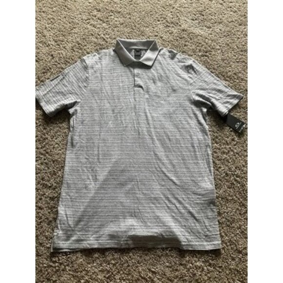 Oakley Other - OAKLEY Men’s DEBRIS STRIPE Short Sleeve Short Pull Over Size XL Arctic Ice